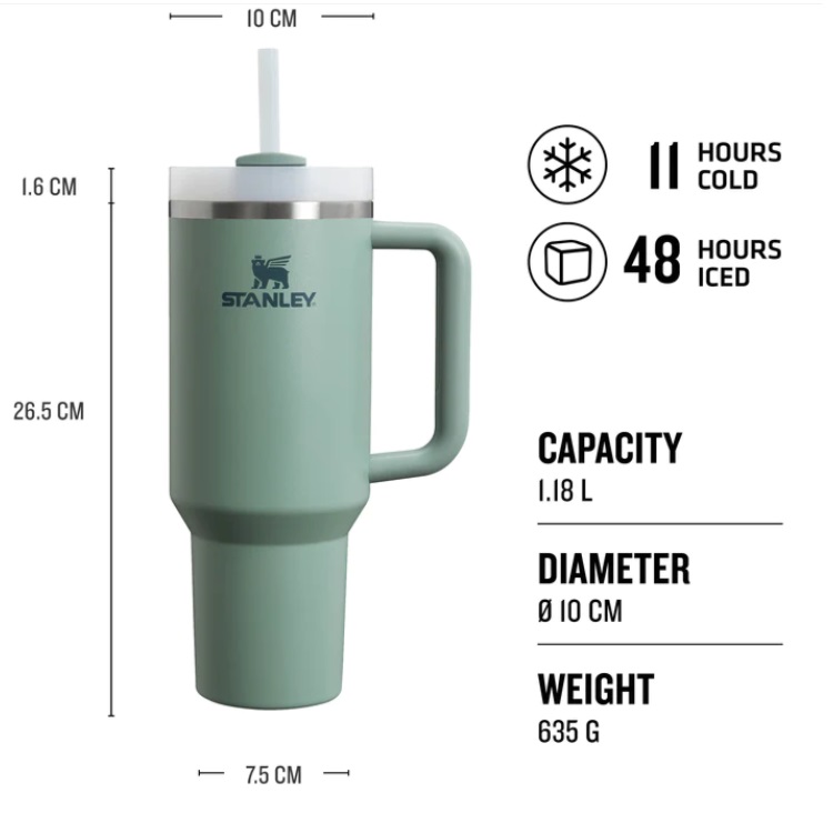 stanley mug printing with logo