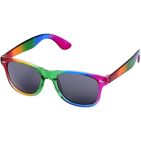 regenboog pride zonnebrul met logo bedrukken