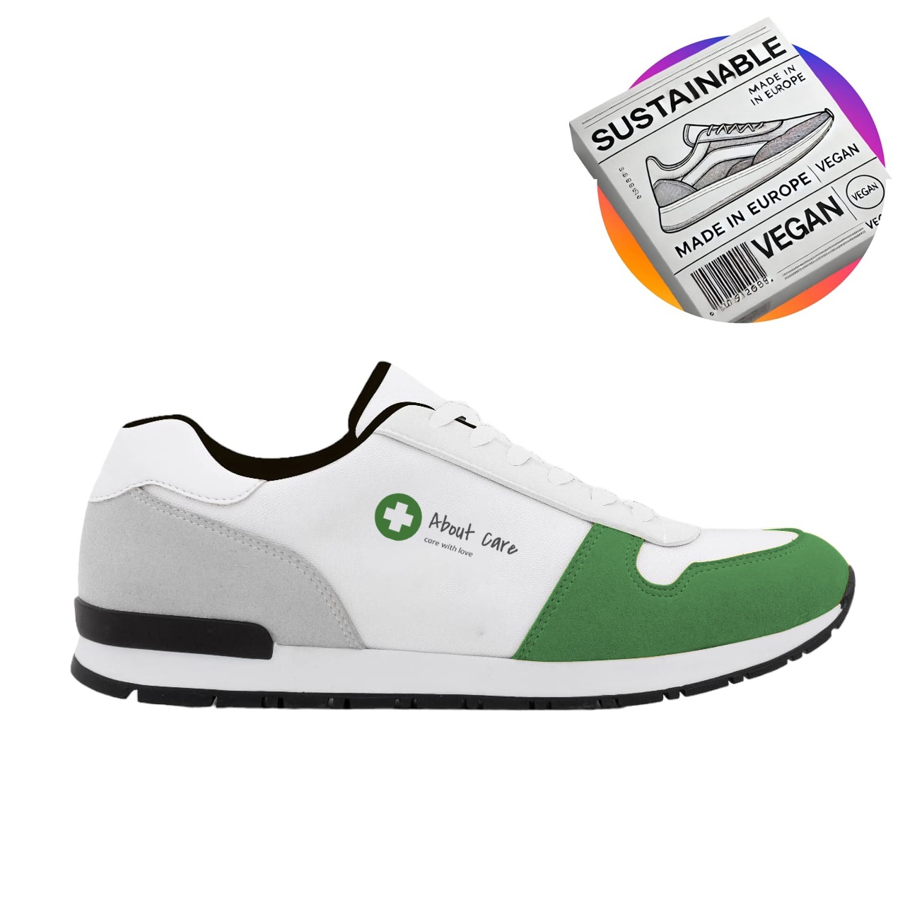 lagos sneakers wit4 groen sustainable