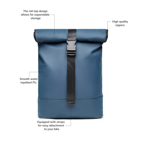 moderne vinga laptop fietstas – scandinavisch design, perfect cadeau voor bedrijf &amp; relatie bedrukt