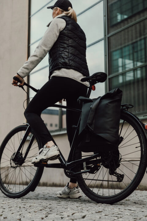 moderne vinga laptop fietstas bedrukt