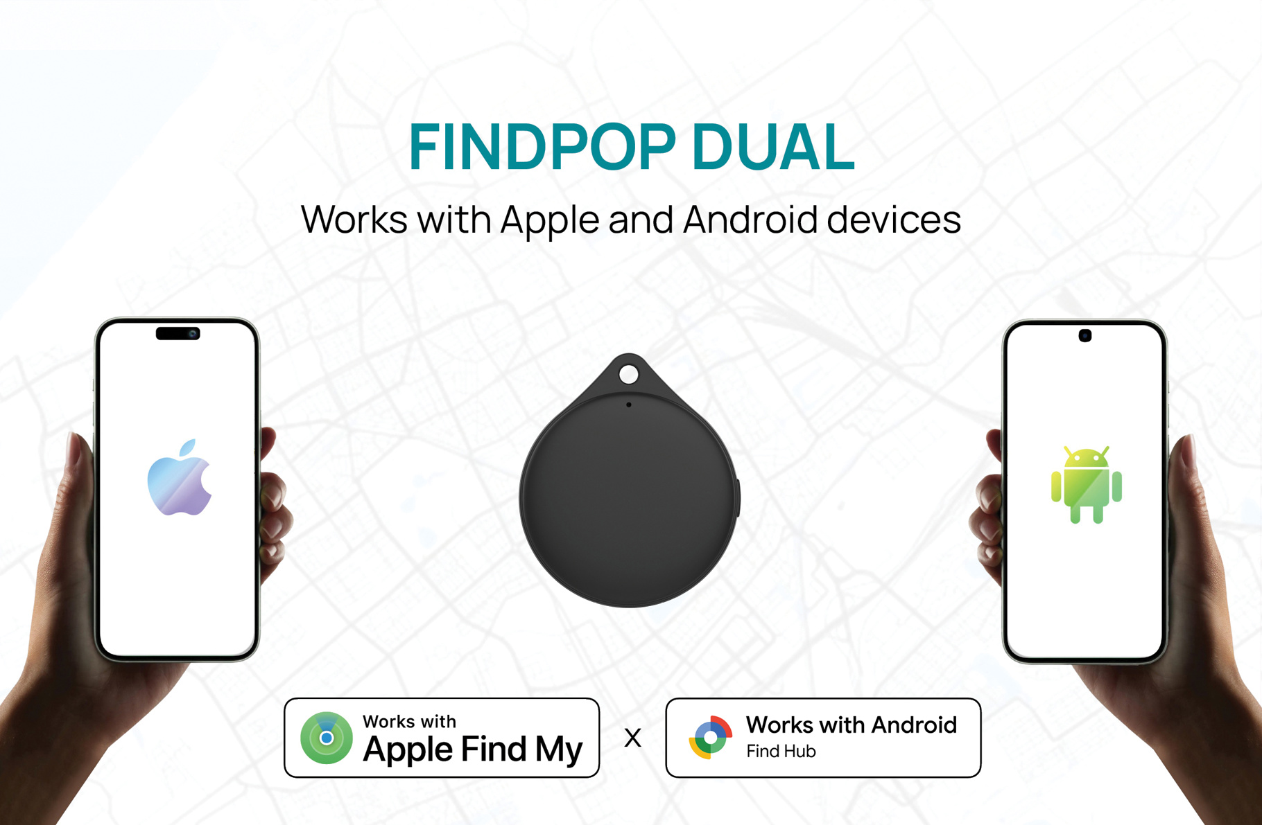 findpop dual rcs recycled item finder met logo bedrukken – duurzame tracker met apple & android compatibiliteit 4