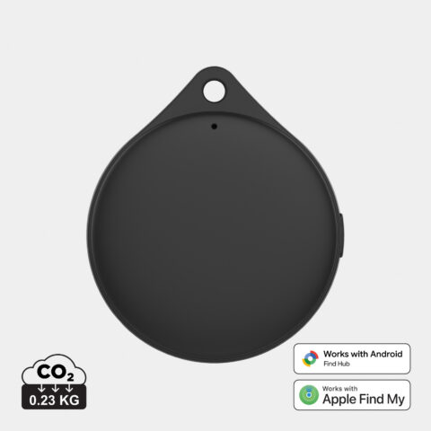 findpop dual rcs recycled item finder met logo bedrukken – duurzame tracker met apple & android compatibiliteit