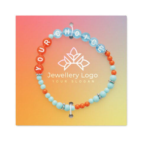 bedelarmband met eigen ontwerp – een creatief relatiegeschenk logo