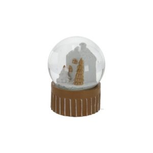 Sneeuwbol met logo bedrukken | Full colour kerst relatiegeschenk