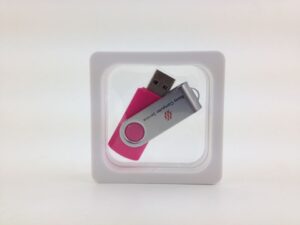 USB-stick zweefverpakking | Luxe frame verpakking voor USB-sticks