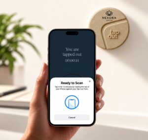 Tap out offline met logo bedrukken