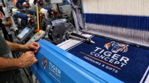 wavemachine handdoek met logo