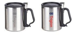 Thermal mug met grip in de vorm van een autoband!