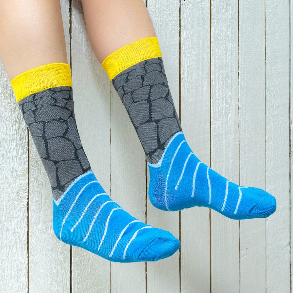 Bamboe sokken met logo bedrukken