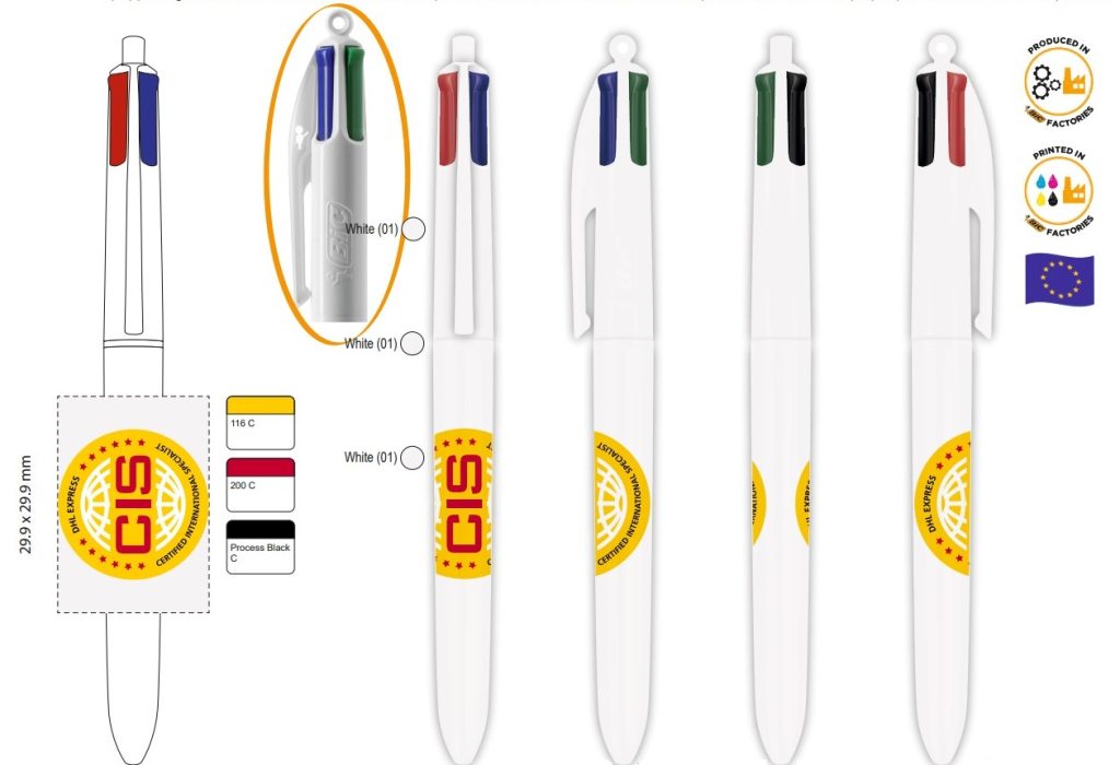 DHL BIC® 4 Colours Sun