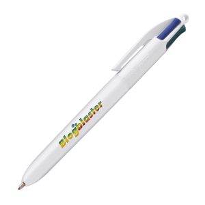 Kleurrijken pennen full colour bedrukt met logo van BIC