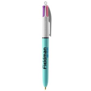 Kleurrijken pennen full colour bedrukt met logo van BIC