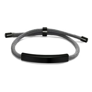 Stoere logo armband