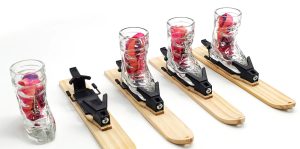 Origineel en Duurzaam: De Skischoen met Ski Borrelglas, Hét Geschenk voor de Wintersportliefhebber