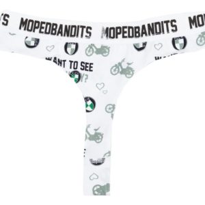 Dameshorts en string met logo bedrukken