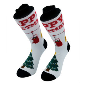 Kerstsokken met logo