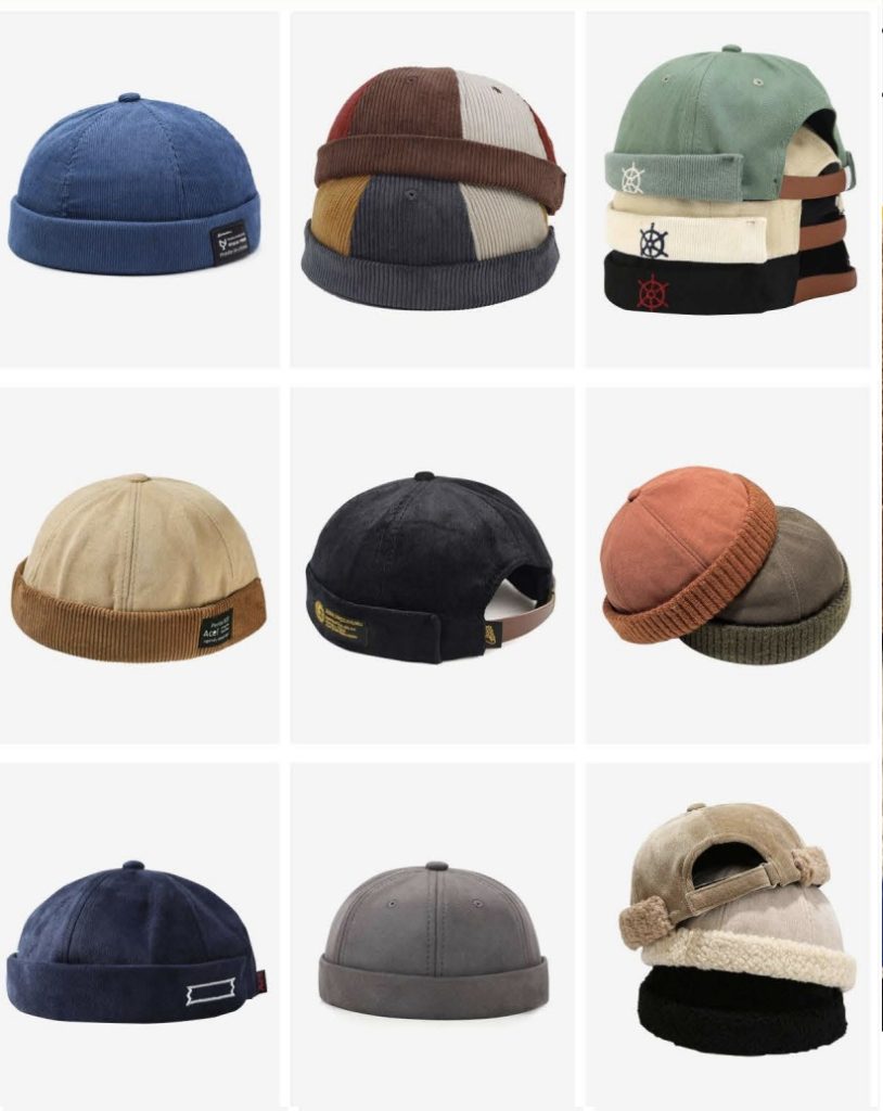 Docker cap met logo bedrukt