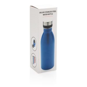 Metalen waterflessen zijn populair! Deluxe RVS water fles