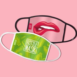 Duurzame gezichtsmaskers van recyclede PET bedrukken