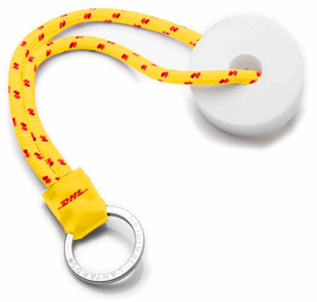 DHL flaoting keyhain