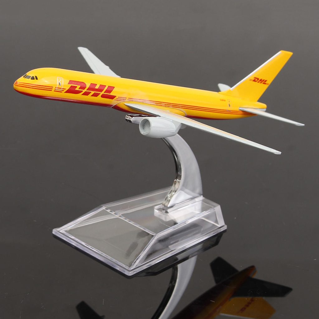 DHL model vliegtuig