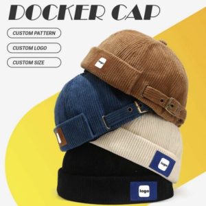 Docker cap met logo bedrukt – een stijlvol alternatief voor de standaard pet