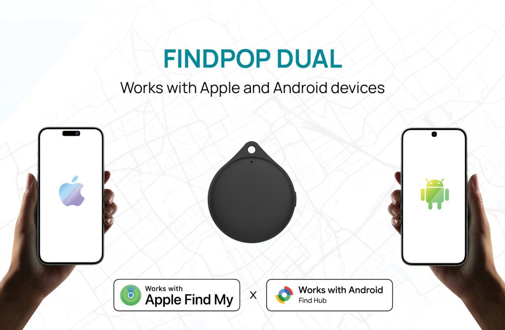 FindMate Dual RCS Recycled Item Finder – Duurzame tracker met Apple & Android compatibiliteit