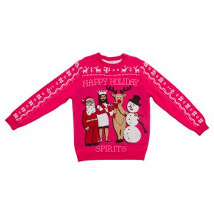 Duurzame kersttruien met logo van rPET