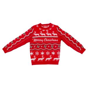 Duurzame kersttruien met logo van rPET