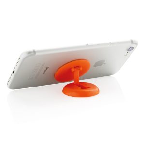 Dat is handig! Stick ’n Hold telefoon standaard. De perfecte giveaway!