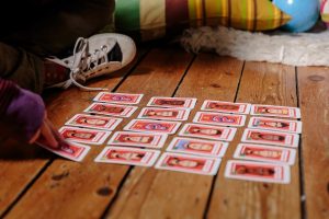 Spelletjes met bedrukking voor door de brievenbus