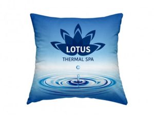 Microfiber kussens naar eigen ontwerp, voor op evenementen, op kantoor…