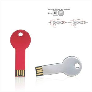De populaire USB-stick sleutel bedrukt met logo- Onverslaanbaar in marketing communicatie