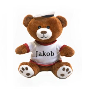 Maritieme teddybeer bedrukken logo