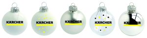 Duurzame kerstballen met logo bedrukken