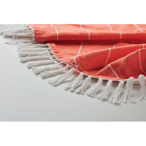 Zomer, strand, zee… trendie ronde strand handdoek