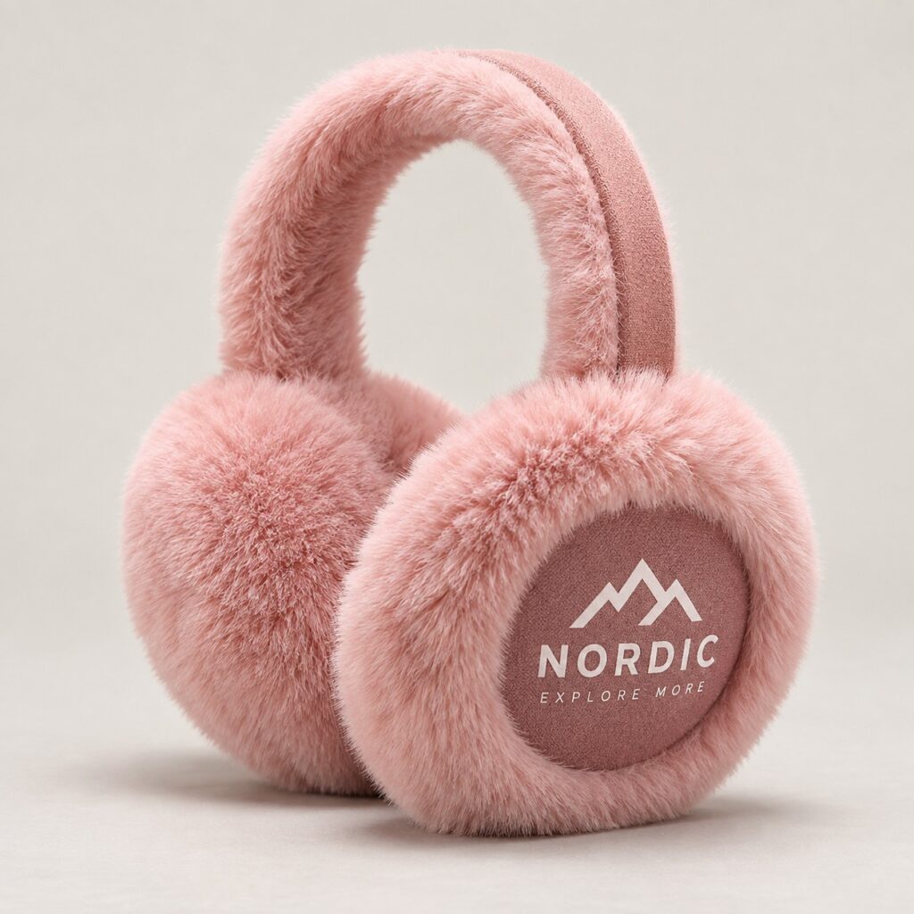 Fleece oorwarmers met logo bedrukken | Vanaf 100 stuks