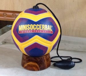 Techniekbal aan touw met logo bedrukken “SENSE” ball bedrukken