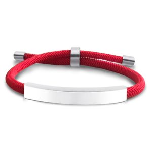 Stoere logo armband