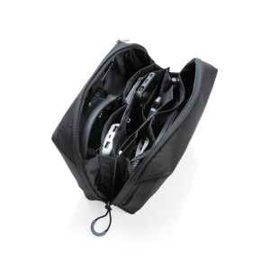 Swiss Peak tech gadget tas PVC-vrij – organiseer kabels, powerbanks, stekkertjes