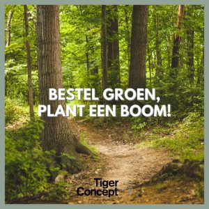 Goed nieuws! Voor elke bestelling van geschenken bedrukt met jullie bedrijfslogo planten we een boom.🌳