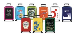 bagage hoes bedrukt