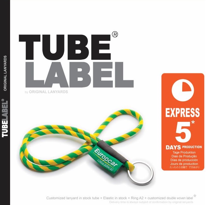tube snel lanyards en sleutelhangers met logo bedrukken express levering 1