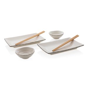 Ukiyo sushi dinerset bedrukken logo