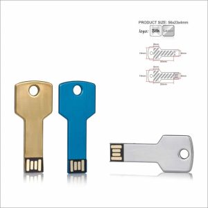 De populaire USB-stick sleutel bedrukt met logo- Onverslaanbaar in marketing communicatie