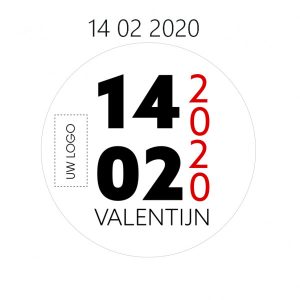 14 Februari = Valentijnsdag!  = chocolade hartjes duurzaam